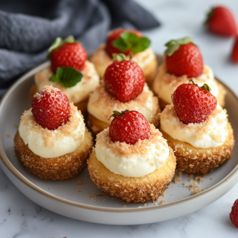 Air Fryer Cheesecake Bites