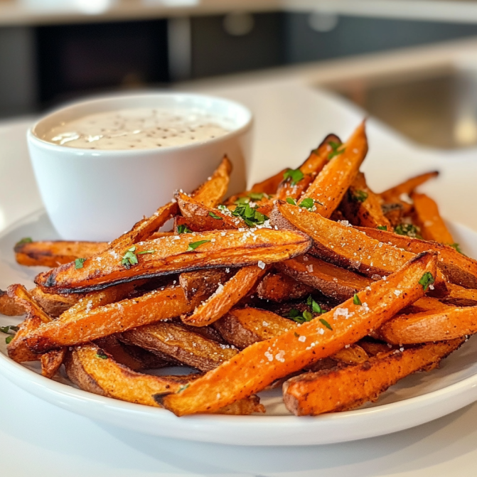 Air Fryer Crispy Sweet Potato Fries: A Delicious Snack