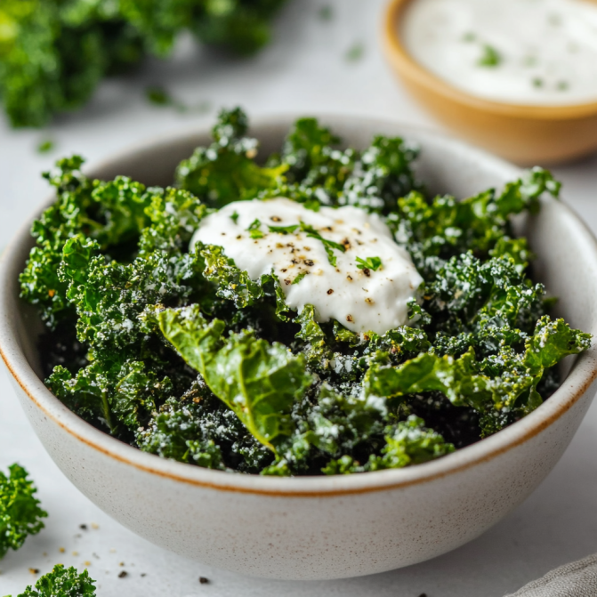 Crispy Air Fried Kale Chips: A Healthy Snack