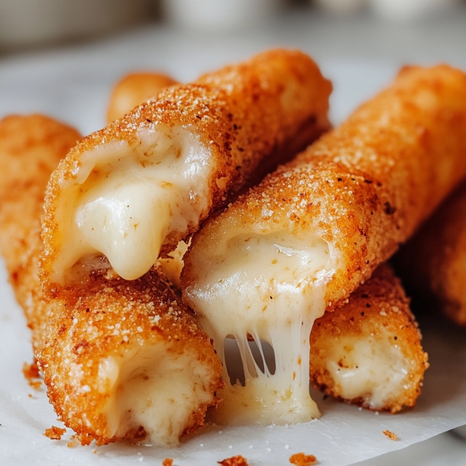 Crispy Air Fried Mozzarella Sticks: Quick And Easy Appetizer