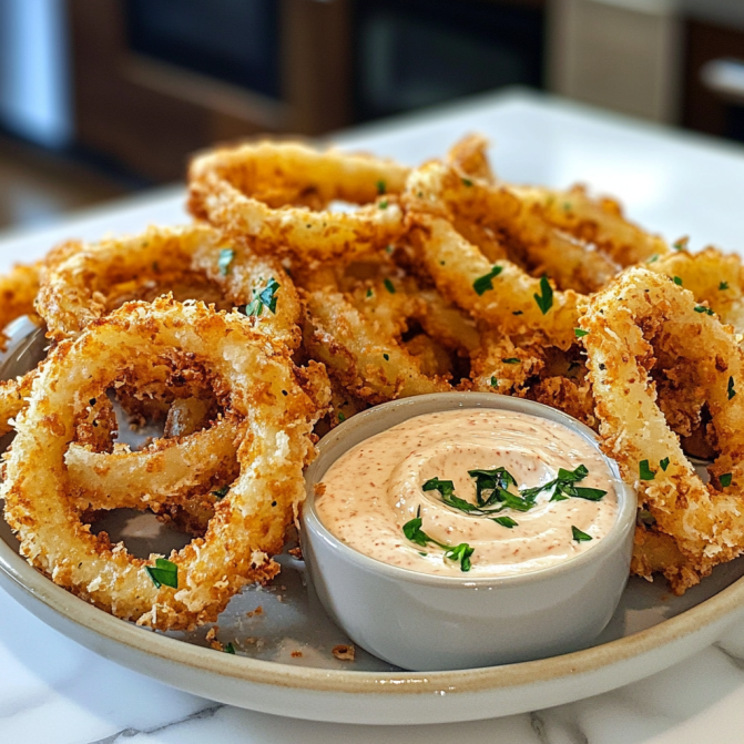 Crispy Air Fryer Onion Rings: Quick And Easy Recipe