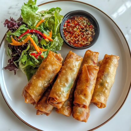 Crispy Air Fryer Spring Rolls: Quick And Easy Appetizer